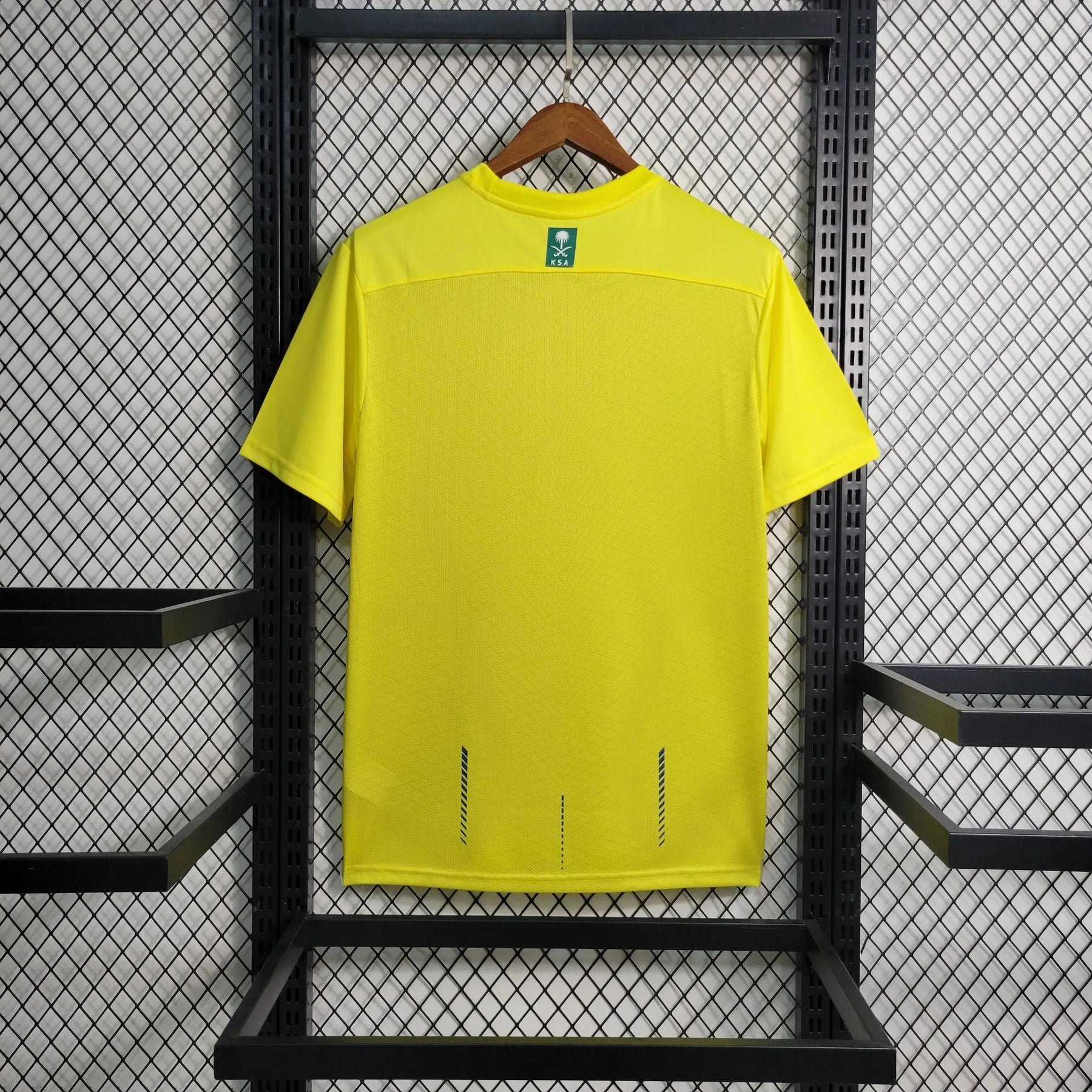 Camisa Al-Nassr Home 23/24 - Torcedor Masculina Amarela - Netmantos