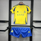 Camisa Al-Nassr Home 24/25 - Torcedor Infantil Amarela - Netmantos