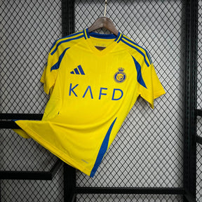 Camisa Al-Nassr Home 24/25 - Torcedor Masculina Amarela - Netmantos