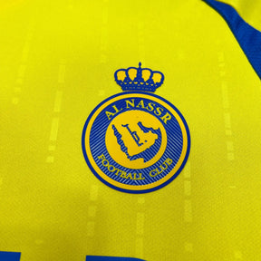 Camisa Al-Nassr Home 24/25 - Torcedor Masculina Amarela - Netmantos