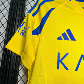 Camisa Al-Nassr Home 24/25 - Torcedor Masculina Amarela - Netmantos