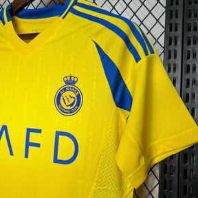 Camisa Al-Nassr Home 24/25 - Torcedor Masculina Amarela - Netmantos