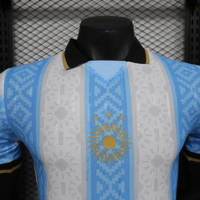 Camisa Argentina “La Pulga” - Jogador Masculina Comma Football - Netmantos