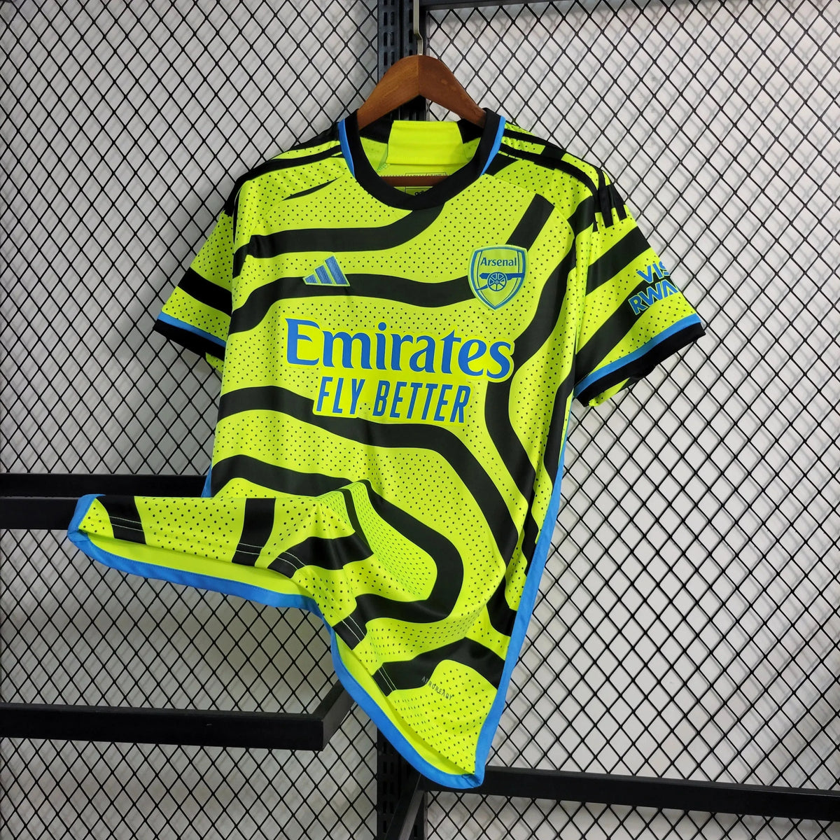 Camisa Arsenal Away 23/24 - Torcedor Masculina Amarela - Netmantos