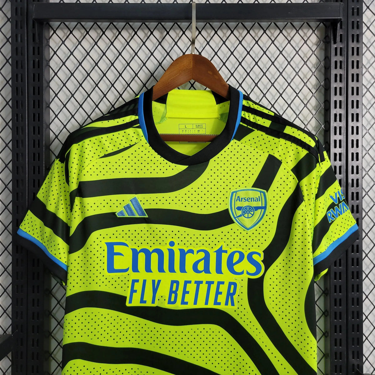 Camisa Arsenal Away 23/24 - Torcedor Masculina Amarela - Netmantos
