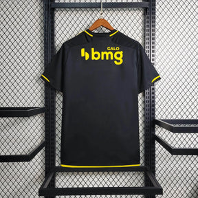 Camisa Atlético Mineiro Away II 23/24 - Torcedor Masculina Preta e Amarela - Netmantos