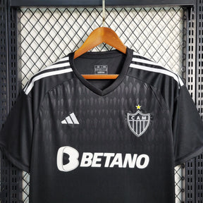 Camisa Atlético Mineiro Goleiro 23/24 - Torcedor Masculina Preta - Netmantos