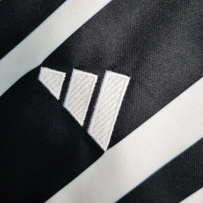 Camisa Atlético Mineiro Home 23/24 - Torcedor Feminina Preta e Branca - Netmantos