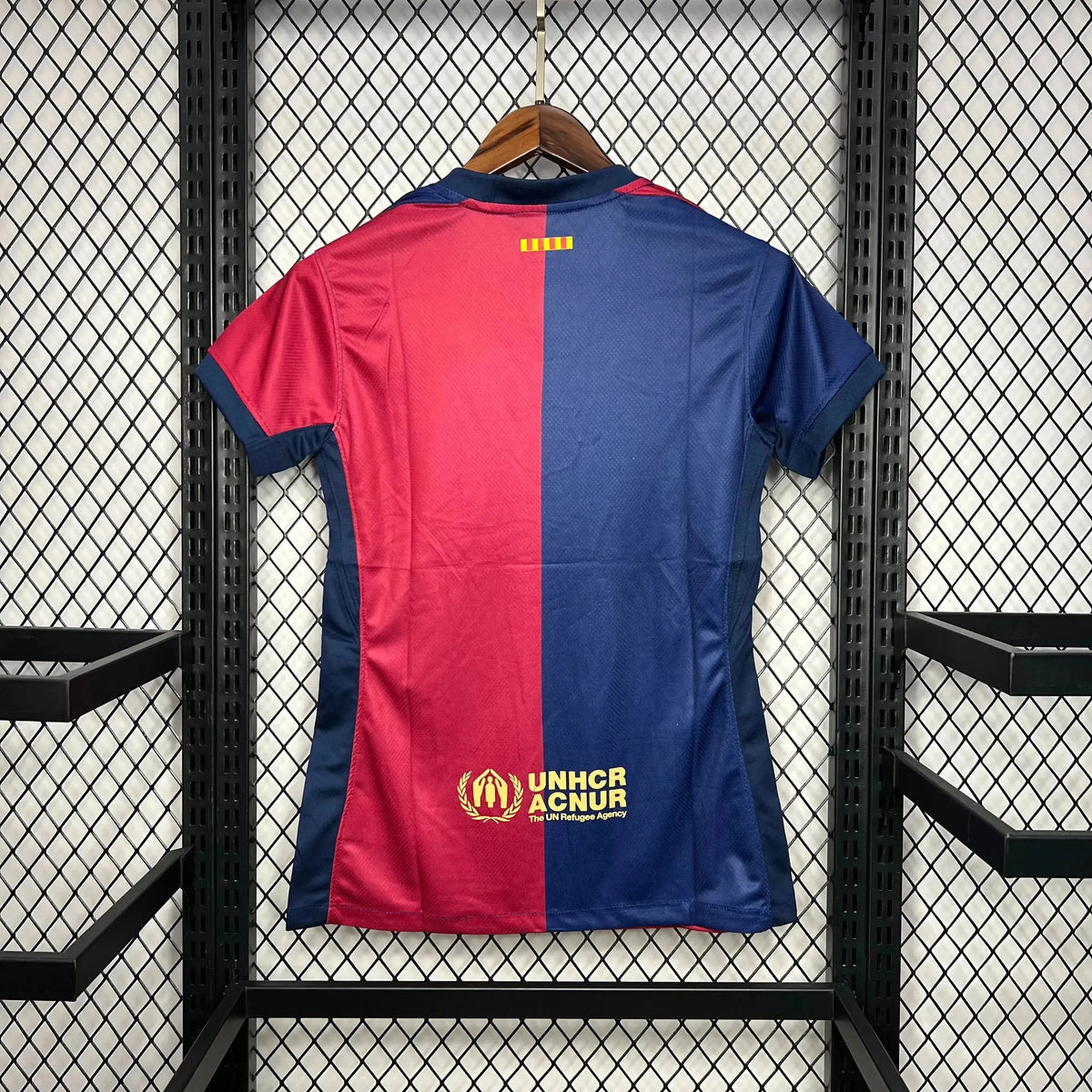 Camisa Barcelona Home 24/25- Torcedor Feminina - Netmantos