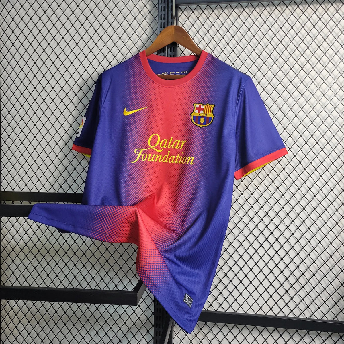Camisa Barcelona Retrô Home 12/13 - Torcedor Masculina - Netmantos