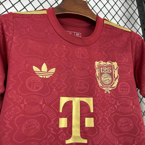 Camisa Bayern Munchen 125 Anos 25/26 - Torcedor Infantil Vermelha - Netmantos