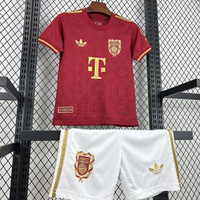 Camisa Bayern Munchen 125 Anos 25/26 - Torcedor Infantil Vermelha - Netmantos