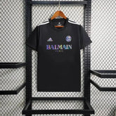 Camisa Bayern Munchen BALMAIN 24/25 - Torcedor Masculina Refletiva Preta - Netmantos