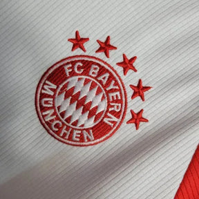 Camisa Bayern Munchen Home 23/24 - Torcedor Infantil Vermelha e Branca - Netmantos