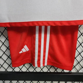Camisa Bayern Munchen Home 23/24 - Torcedor Infantil Vermelha e Branca - Netmantos