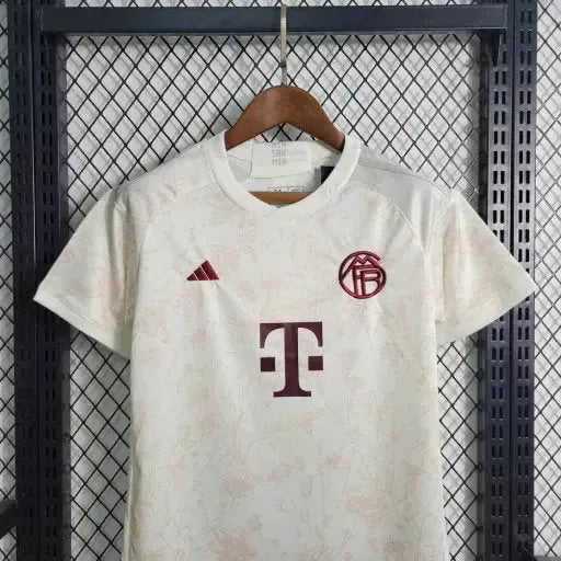 Camisa Bayern Munchen Third Away 23/24 - Torcedor Infantil Branca - Netmantos