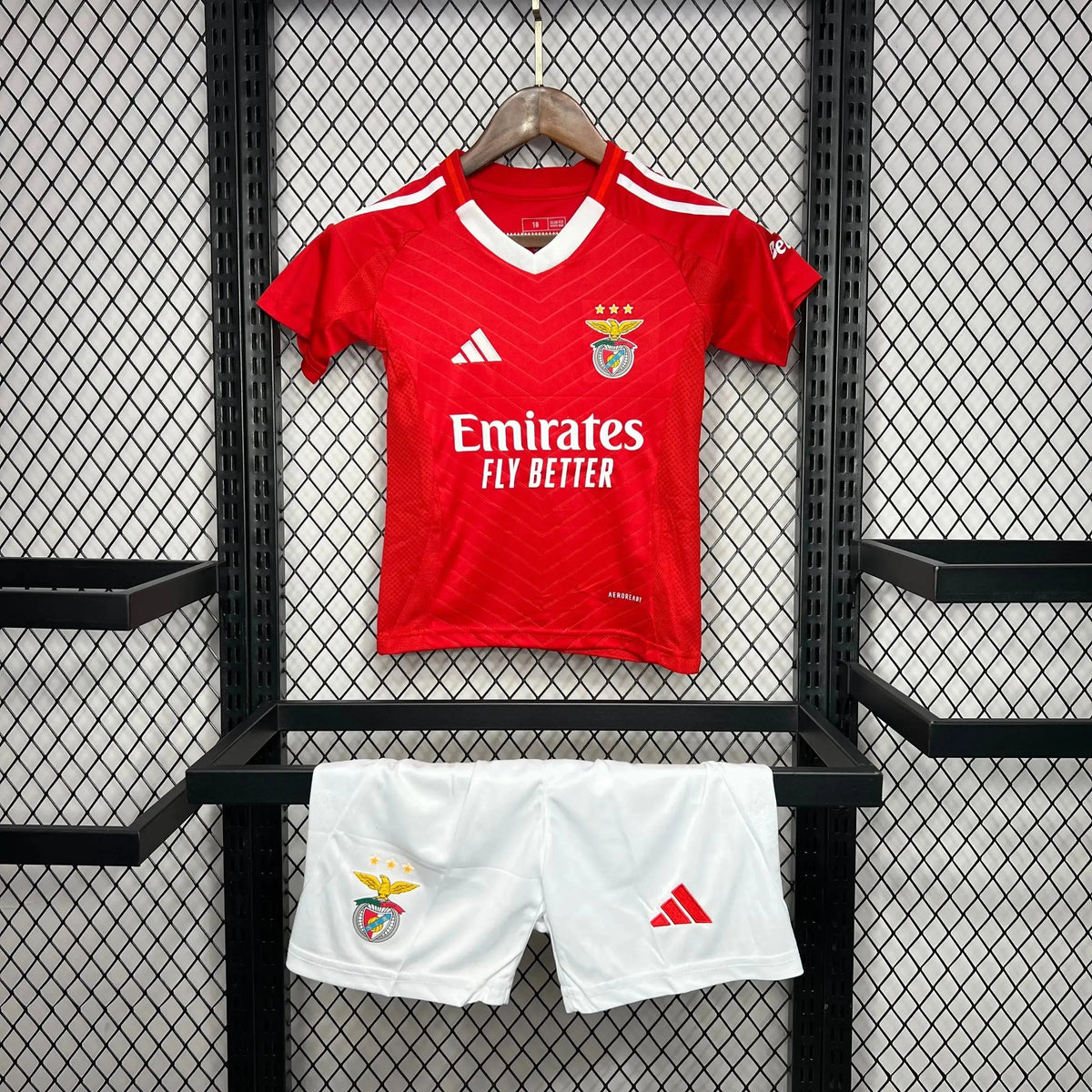 Camisa Benfica Home 24/25 - Torcedor Infantil Vermelha - Netmantos