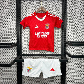 Camisa Benfica Home 24/25 - Torcedor Infantil Vermelha - Netmantos
