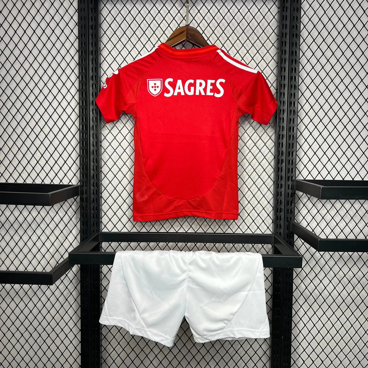 Camisa Benfica Home 24/25 - Torcedor Infantil Vermelha - Netmantos