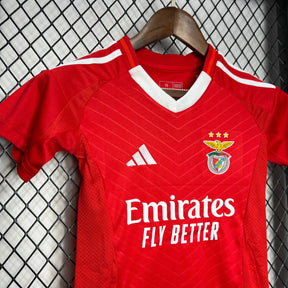 Camisa Benfica Home 24/25 - Torcedor Infantil Vermelha - Netmantos