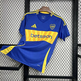 Camisa Boca Juniors Home 24/25 - Torcedor Masculina Azul e Amarela - Netmantos