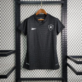Camisa Bota Fogo Away 23/24 - Torcedor Feminina Preta - Netmantos