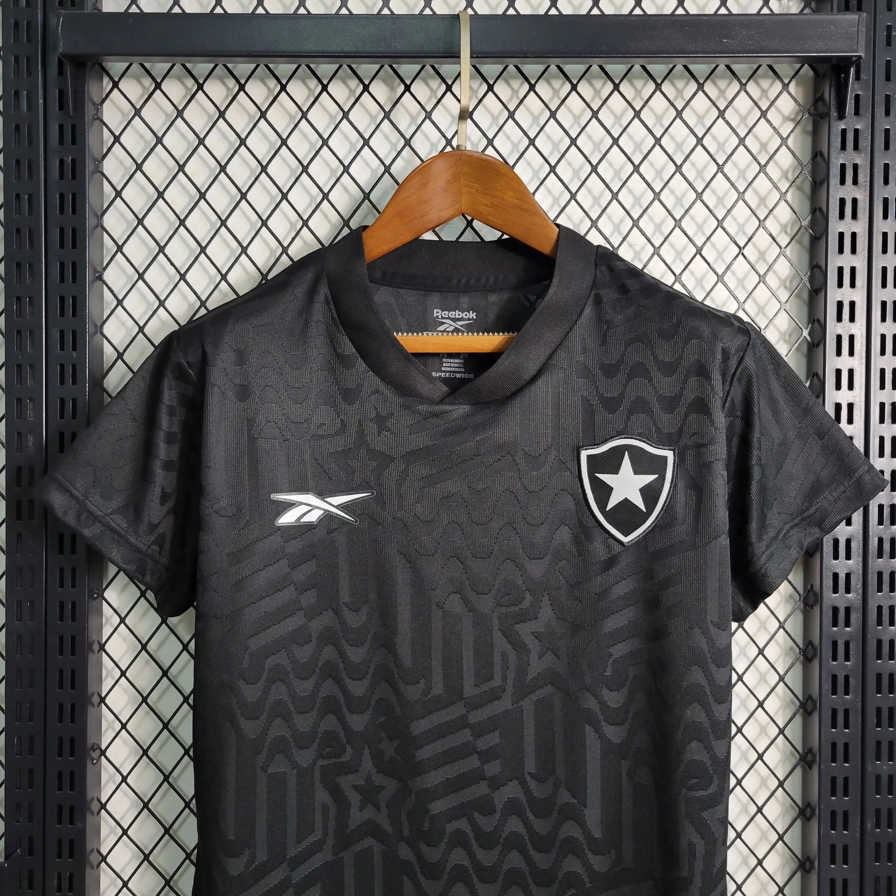 Camisa Bota Fogo Away 23/24 - Torcedor Feminina Preta - Netmantos