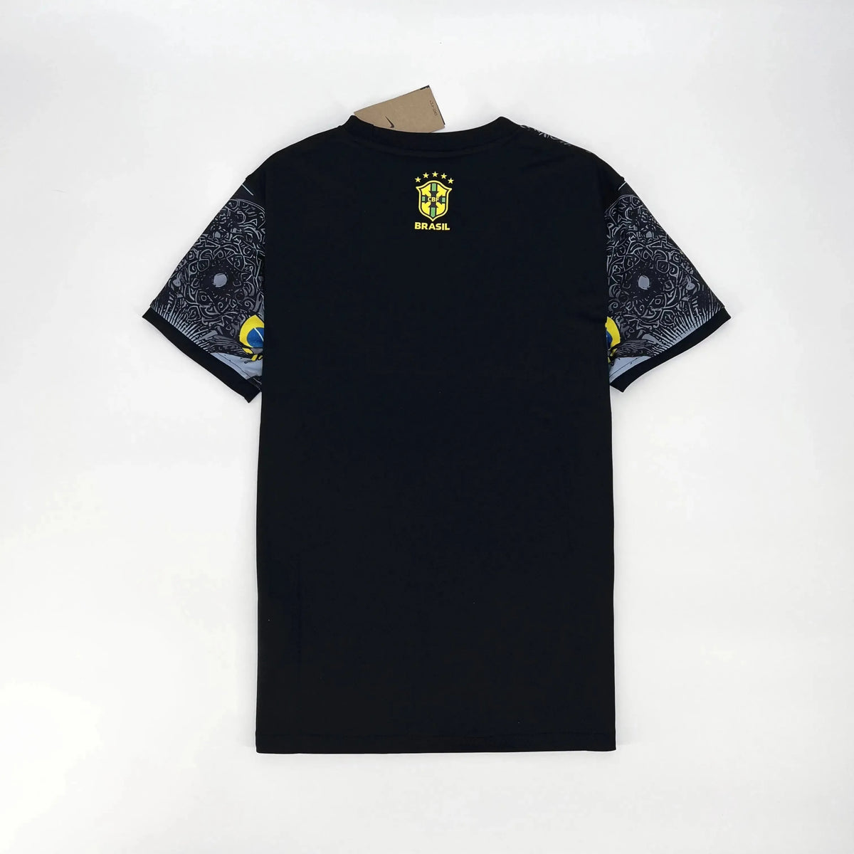 Camisa Brasil Edição Especial Cristo Redentor - Torcedor Masculina Preta - Netmantos