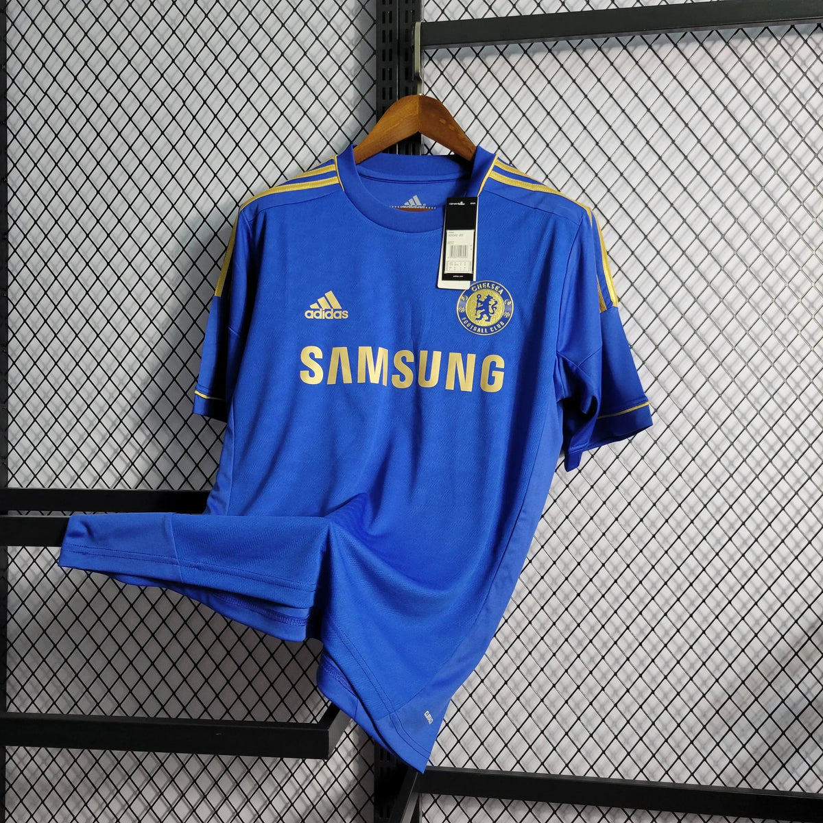 Camisa Chelsea Retrô 12/13 - Torcedor Masculina Azul - Netmantos