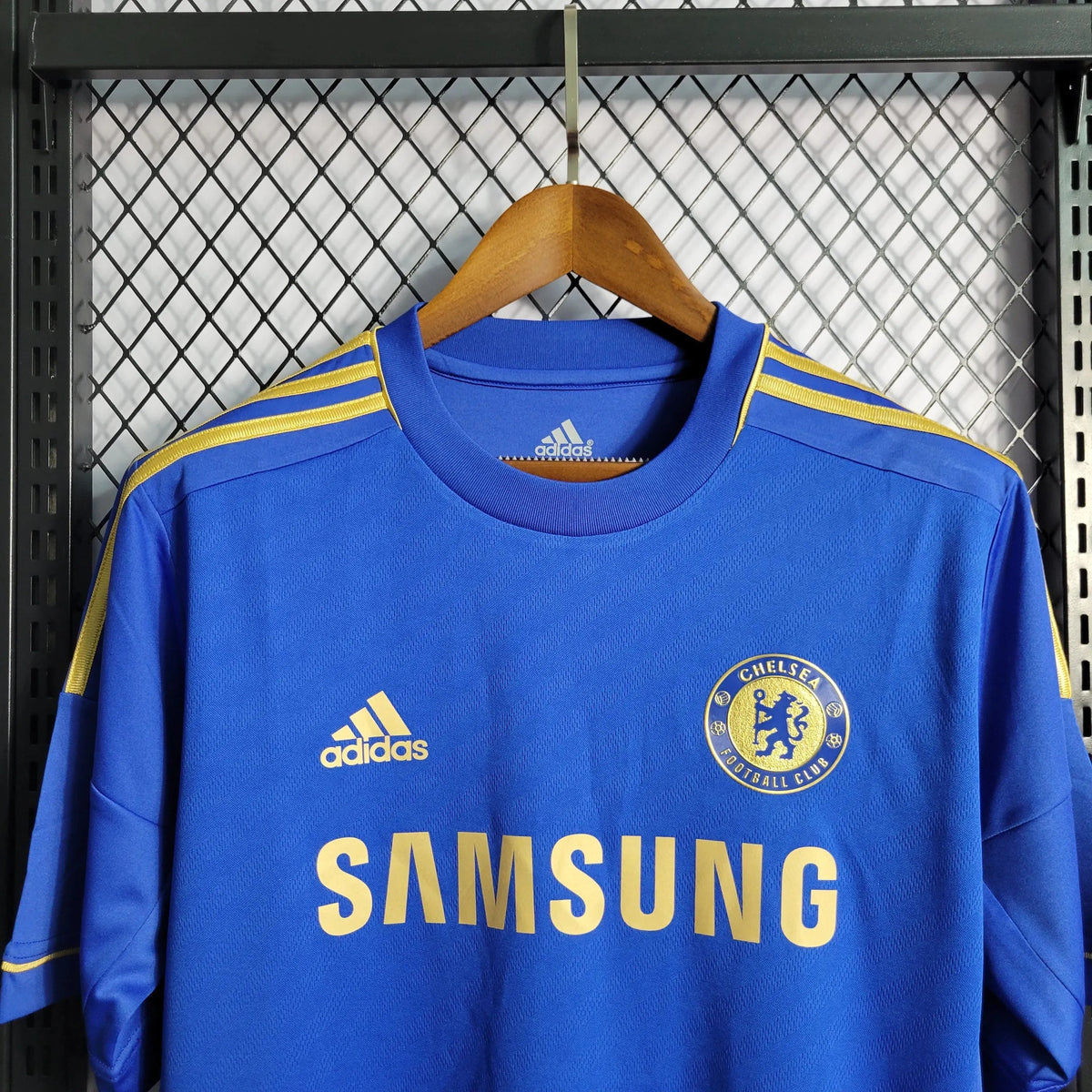 Camisa Chelsea Retrô 12/13 - Torcedor Masculina Azul - Netmantos
