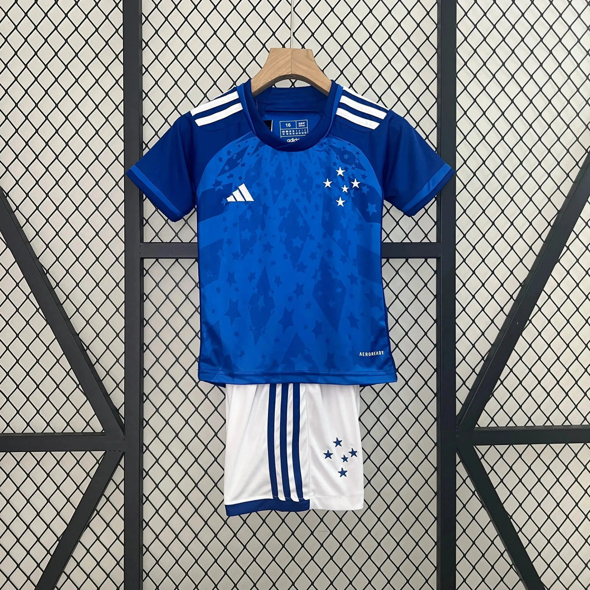 Camisa Cruzeiro Home 24/25 - Torcedor Infantil Azul - Netmantos