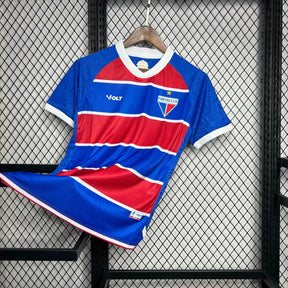 Camisa Fortaleza Home 24/25 - Torcedor Masculina Vermelha e Azul - Netmantos