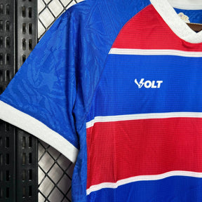 Camisa Fortaleza Home 24/25 - Torcedor Masculina Vermelha e Azul - Netmantos