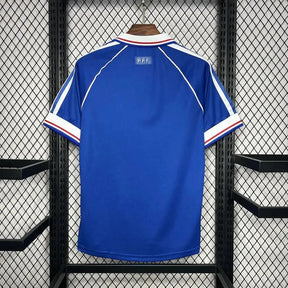 Camisa França Retrô Home 1998 - Torcedor Masculina Azul - Netmantos