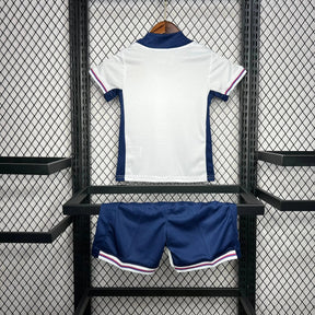 Camisa Inglaterra Home 24/25 - Torcedor Infantil Branca - Netmantos