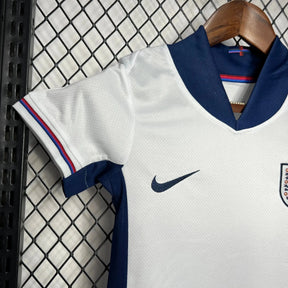 Camisa Inglaterra Home 24/25 - Torcedor Infantil Branca - Netmantos