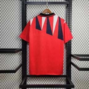 Camisa Inglaterra Retrô Away 1992 - Torcedor Masculina Vermelha - Netmantos