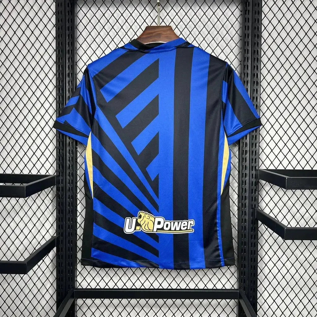 Camisa Inter de Milão Home 24/25 - Torcedor Masculina Preta e Azul - Netmantos