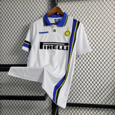 Camisa Inter de Milão Retrô Away 1997/1998- Torcedor Masculina Branca - Netmantos