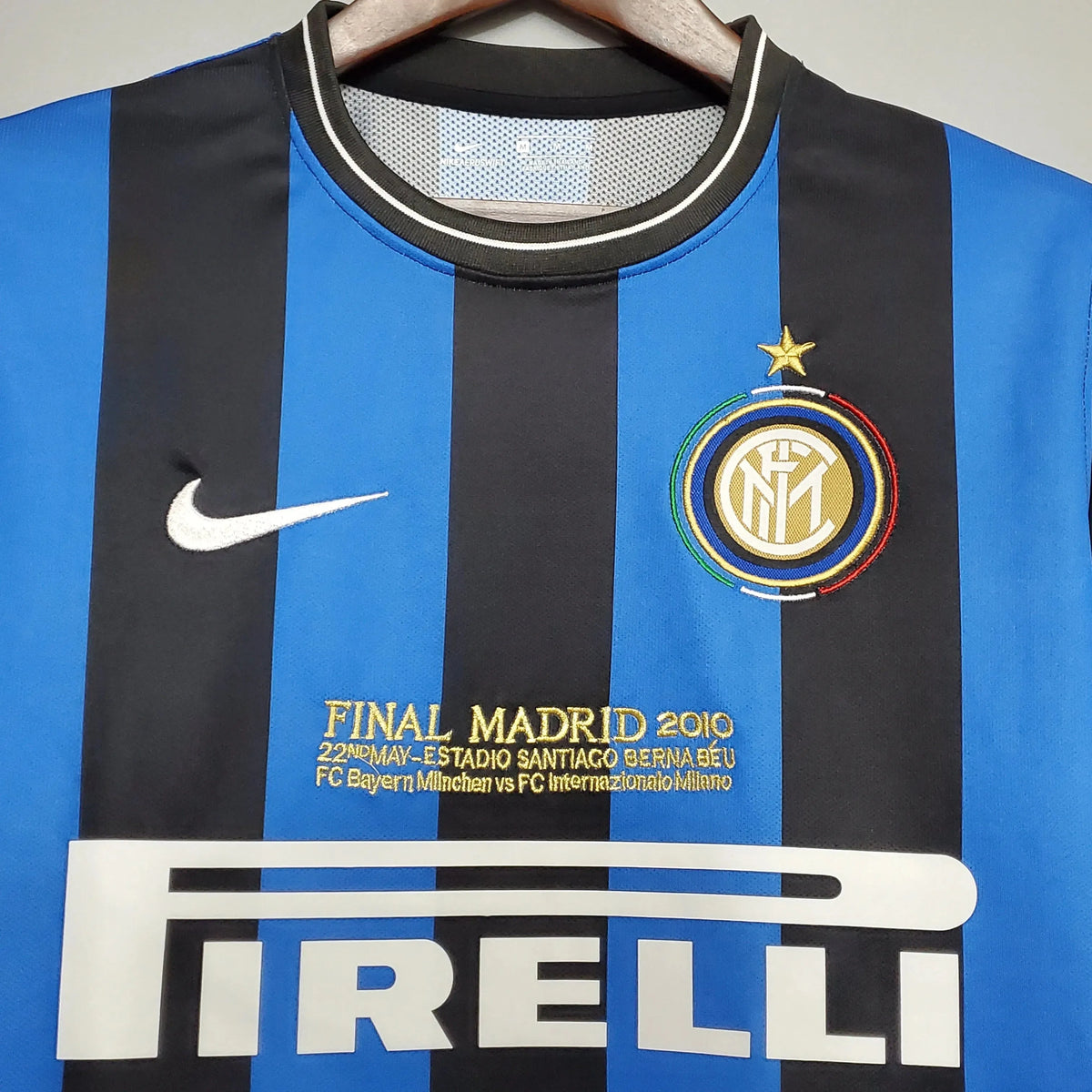 Camisa Inter de Milão Retrô Home 2010 - Torcedor Masculina - Netmantos
