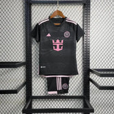 Camisa Inter Miami Away 24/25 - Torcedor Infantil Preta - Netmantos