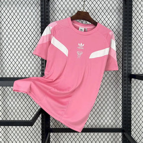 Camisa Inter Miami Casual 25/26 - Torcedor Masculina Rosa - Netmantos