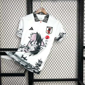 Camisa Japão Edição Uzumaki Naruto & Uchiha Sasuke 24/25 - Torcedor Masculina Branca - Netmantos