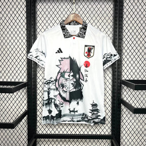 Camisa Japão Edição Uzumaki Naruto & Uchiha Sasuke 24/25 - Torcedor Masculina Branca - Netmantos