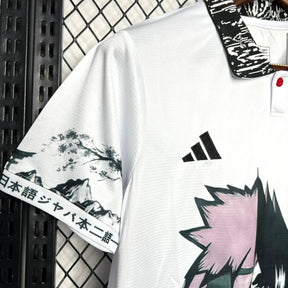 Camisa Japão Edição Uzumaki Naruto & Uchiha Sasuke 24/25 - Torcedor Masculina Branca - Netmantos