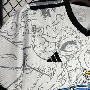 Camisa Japão ONE PIECE 24/25 - Torcedor Masculina Branca - Netmantos