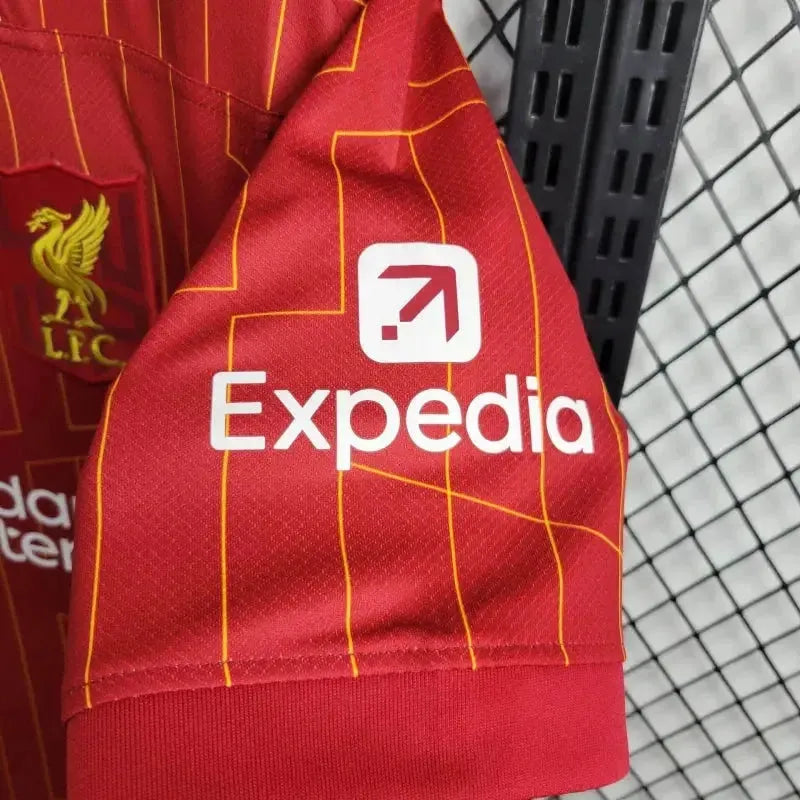 Camisa Liverpool Home 24/25 - Torcedor Masculina Vermelha - Netmantos