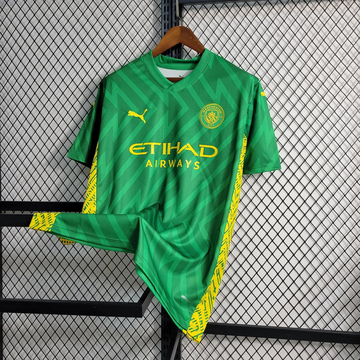 Camisa Manchester City Goleiro 23/24 - Torcedor Masculina Verde - Netmantos