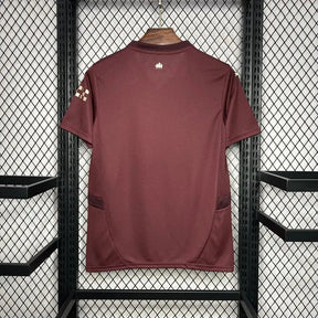 Camisa Manchester City Third Away 24/25 - Torcedor Masculina Vinho/Vermelha - Netmantos