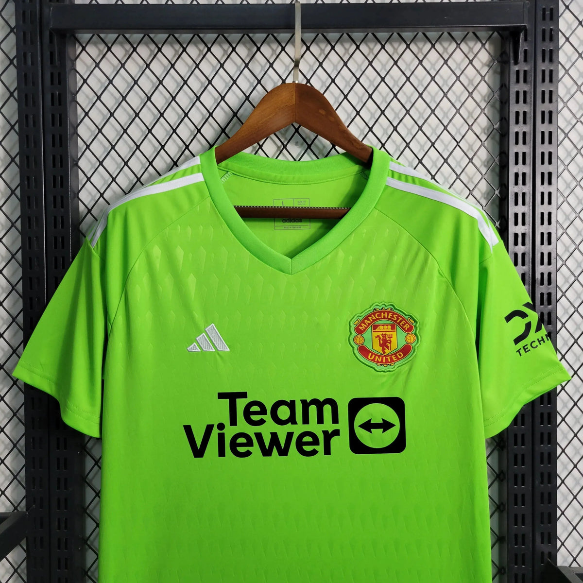 Camisa Manchester United Goleiro 23/24 - Torcedor Masculina Verde - Netmantos